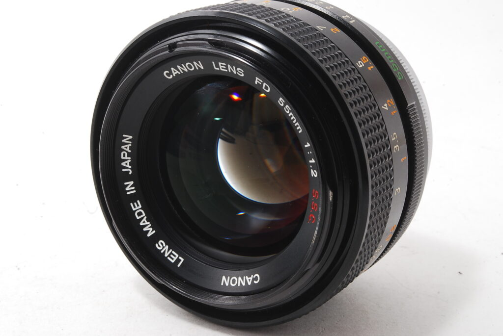 CANON LENS FD 55mm F1.2 S.S.C.