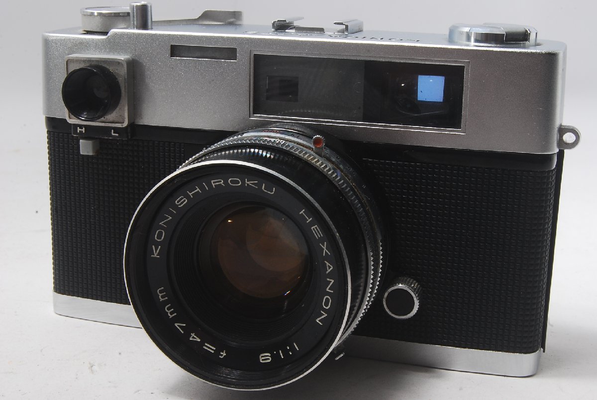 KONICA コニカ AutoS hexanon 47mm F1.9